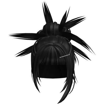 XCX Spikey Brat Bun (Black)