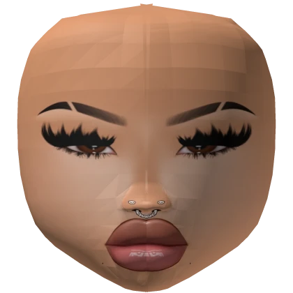 Baddie Latina  Mesh Makeup  lips lashes botched