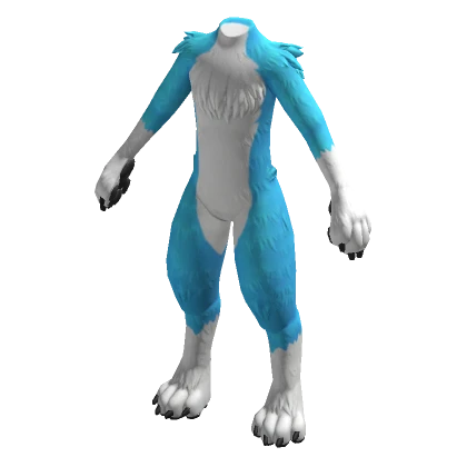 Cyan Fursuit