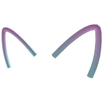 Line Cat Ears-Gradient Color