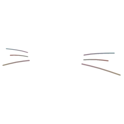 Cat Whiskers-Gradient Color