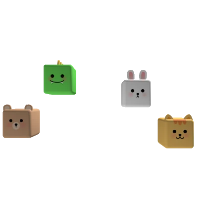 Cute Cube  Pets