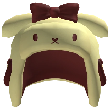 ♡ kawaii yellow pudding dog ushanka