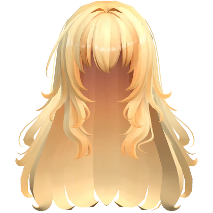 SeeU Curly Fluffy Hair Base - Messy Yellow Low