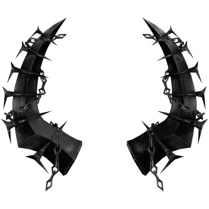 (⌛) Black Iron Oblivion Horns