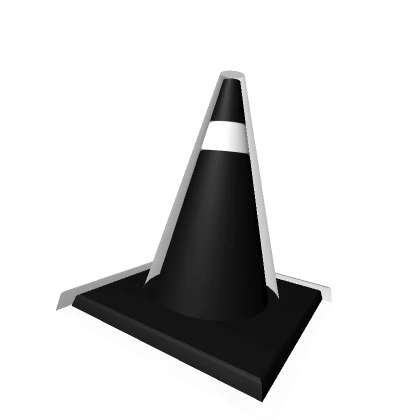 Forgotten Black Cartoony Cone