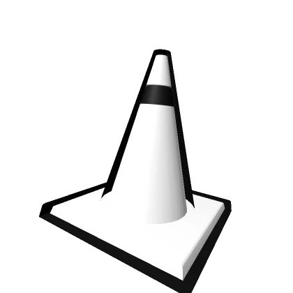 Forgotten White Cartoony Cone