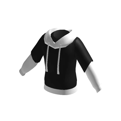 Black and White Hoodie