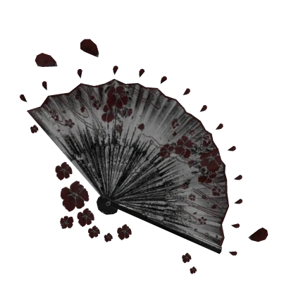 Kitsune Flowery Traditional Fan