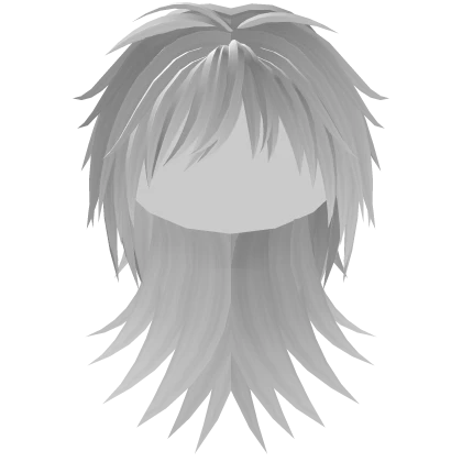 Long Alternative Scene Boy Hair (White)
