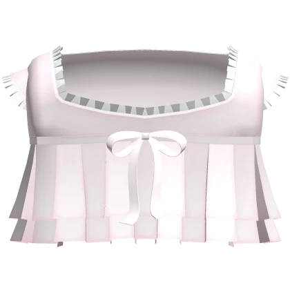 cute little doll bow shirt in pink
