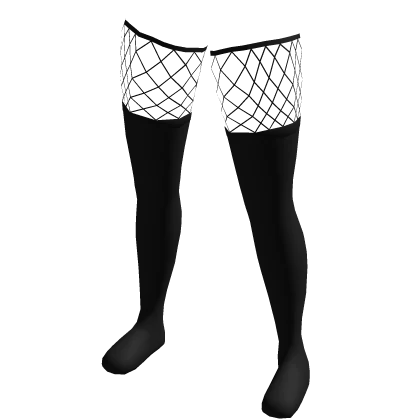 ♾️Black goth fishnet stockings