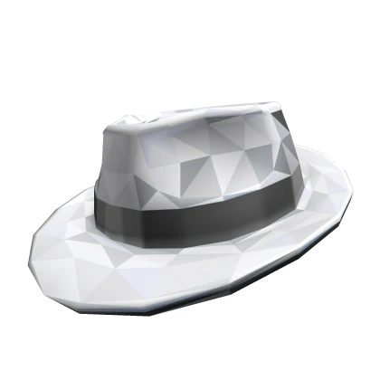 [⌛] White Sparkle Fedora