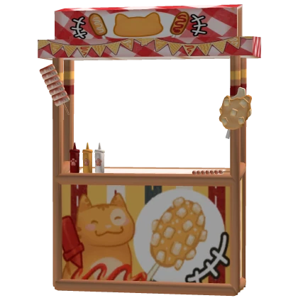 Cute Cheesy CornCat Treat Trendy Stand