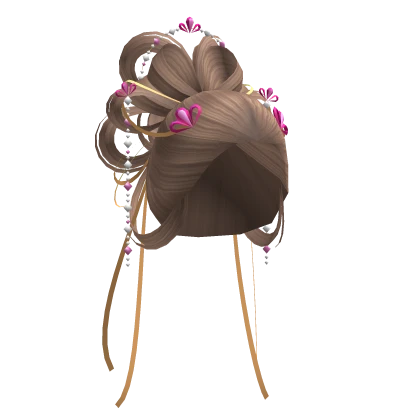 Milktea Empress Hair in Pink