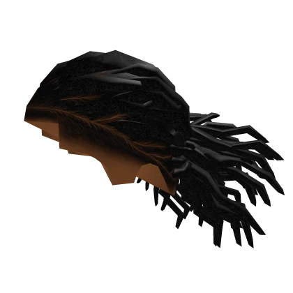 Messy Locs Ponytail [Black]