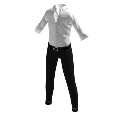 Tucked In Outfit - White