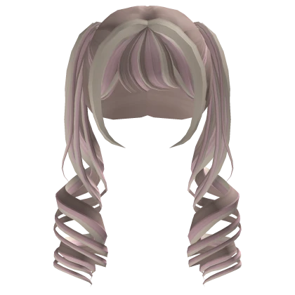 ノ꒰ kawaii neo curly dolli pigtails ❤︎ ͡ 𐦯