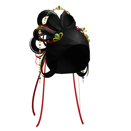 Traditional Empress Hair in Black