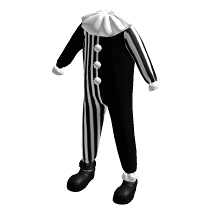 Clown Suit Black & White