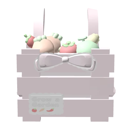 cute grow a garden backpack