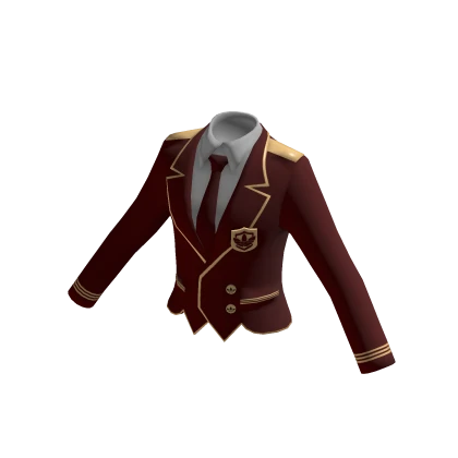 adidas Red Uniform Blazer