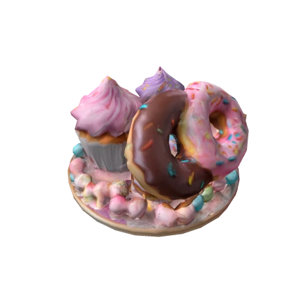 plate of sweets hat
