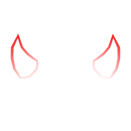 Cute Demon Horn Filter [Red]