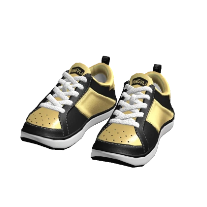 Golden Sneakers