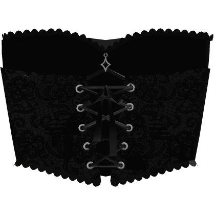 3.0 Black Lace Corset