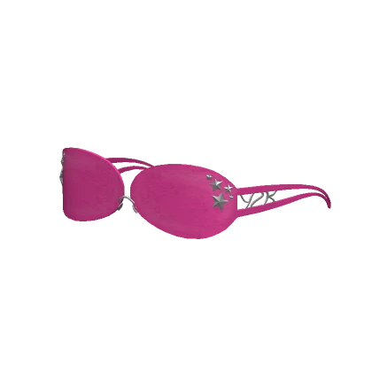 Vintage Y2K Glasses in Pink