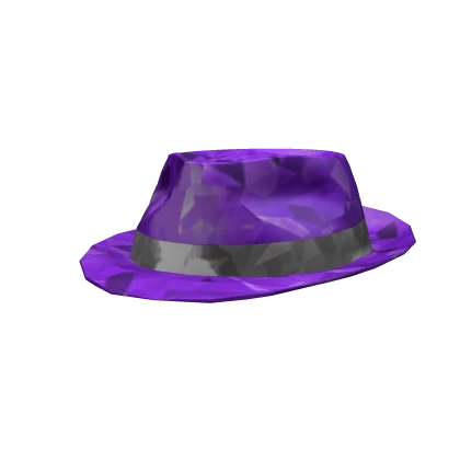Purple Sparkle Time Fedora