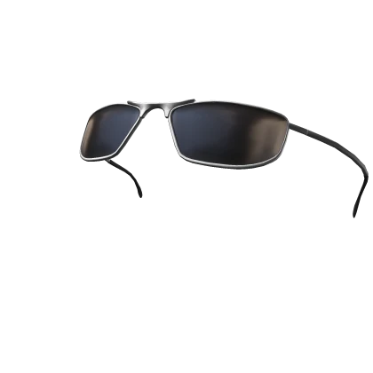 Silver Y2K Glasses Raised