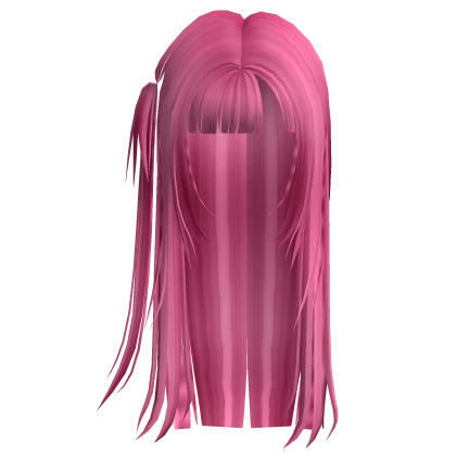 February Dolette Ponytail in Hot Pink