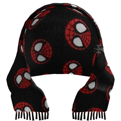 Vintage Chrome Scarf (Spiderman)