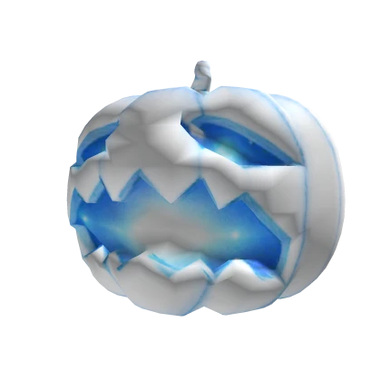 Frozen Frowning Pumpkin