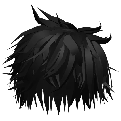 Spiky Anime Boys Emo Hair (Black)v29