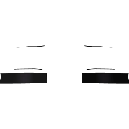 worried anime closed 3D eyes 