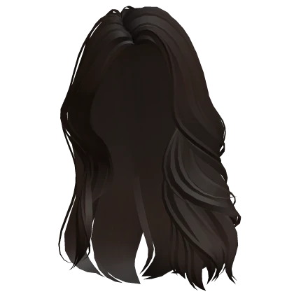 Glamorous Lush Side Parted Waves (Dark Brown)