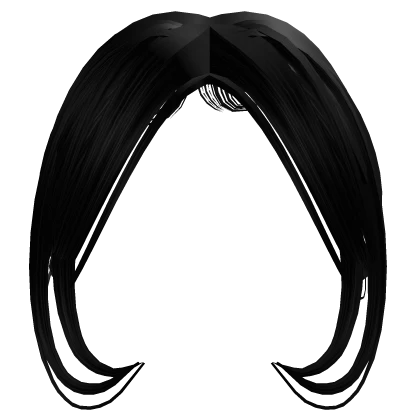 Newside Bangs Combo in Black w/ Edges