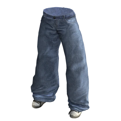 Light Blue Low Rise Baggy Jeans 🫐
