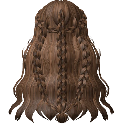 Brown Braided Hair of the Unalloyed God