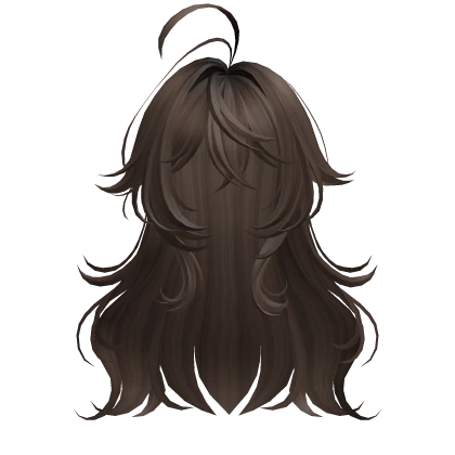 Brown Cute Anime Girl Hair