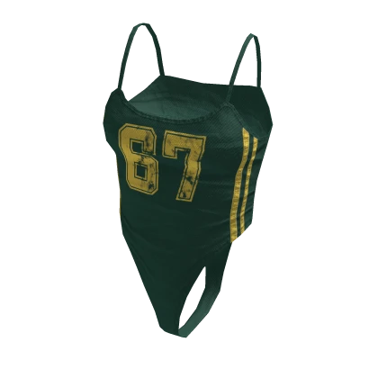 67 Athletic Body Suit Green BB