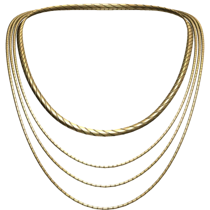 Gold Layered Chain Necklace 3.0