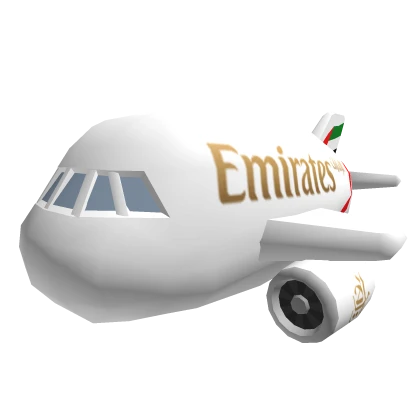 Emirates Mini A380 Airplane