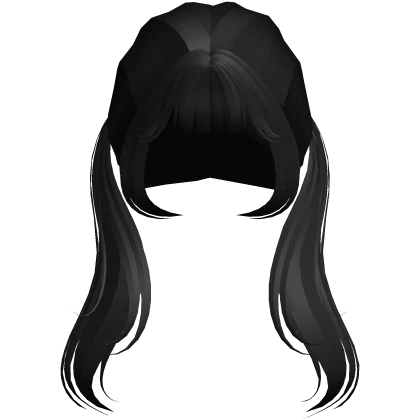 Cute Halloween Black Girl Witch Hair Pigtails