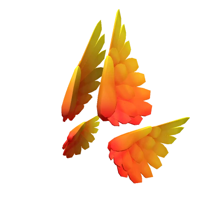 Phoenix Facial Crest of Burning Multiwings