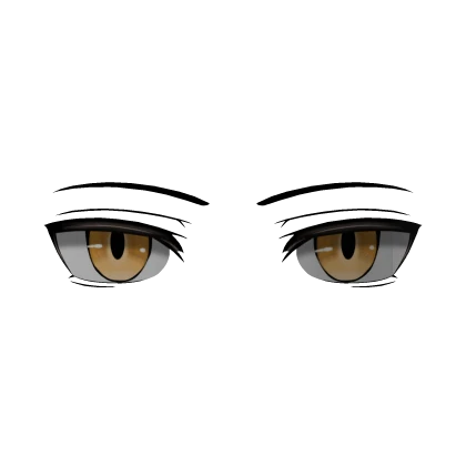 Rogue Duelist Eyes Yellow (3D Face Accessory)