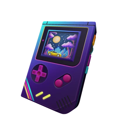 [1.0] Neon Synthwave Console (Waist)